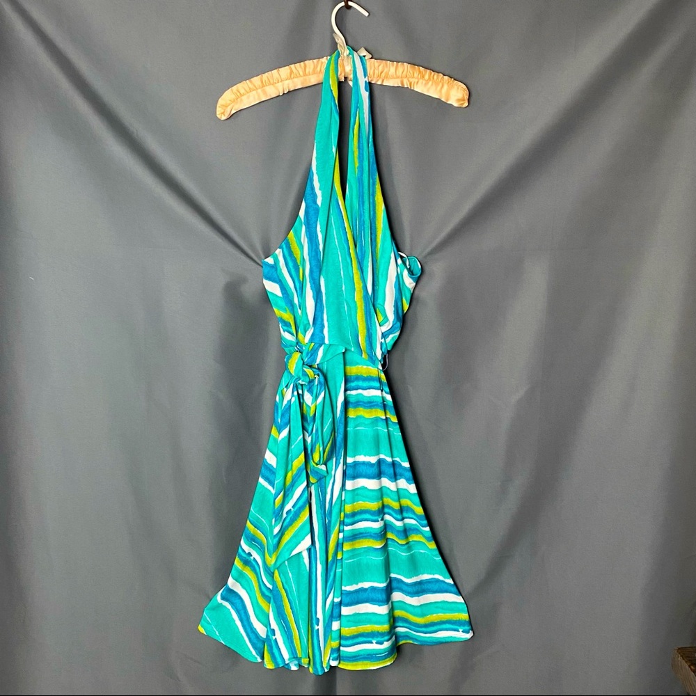 ABS Allen Schwartz Halter Swing Dress